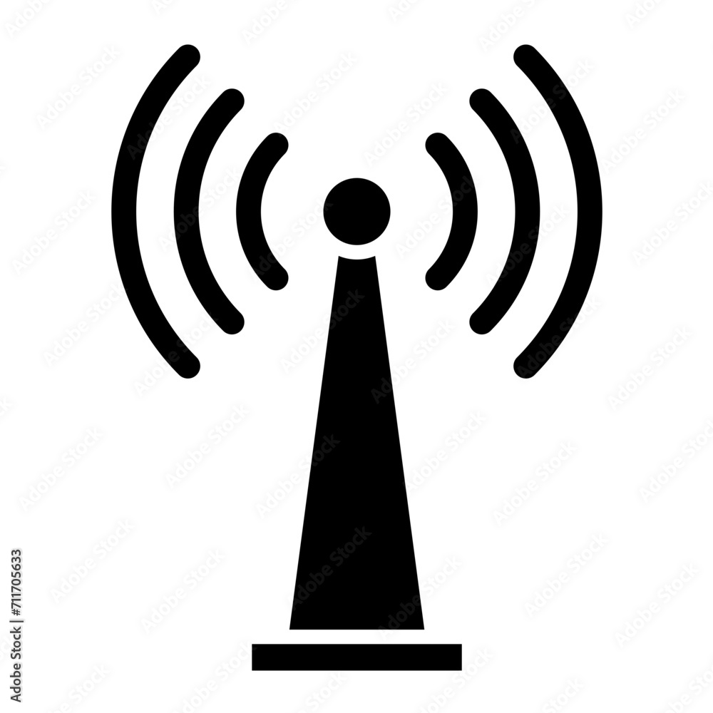 Wifi Tethering icon vector image. Can be used for Mobile UI & UX. Wifi Tethering icon vector image. Can be used for Mobile UI & UX.