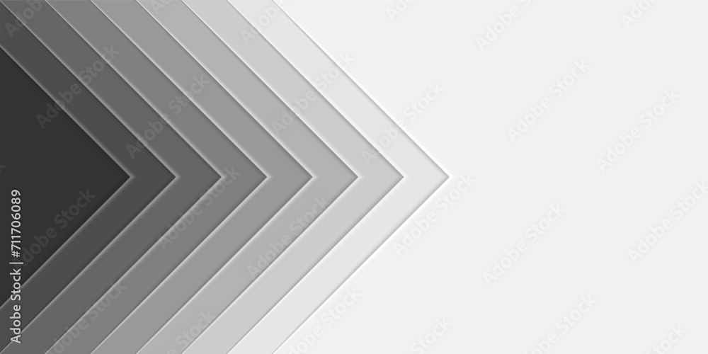 White triangle vector background arrow angle white paper layer overlaps