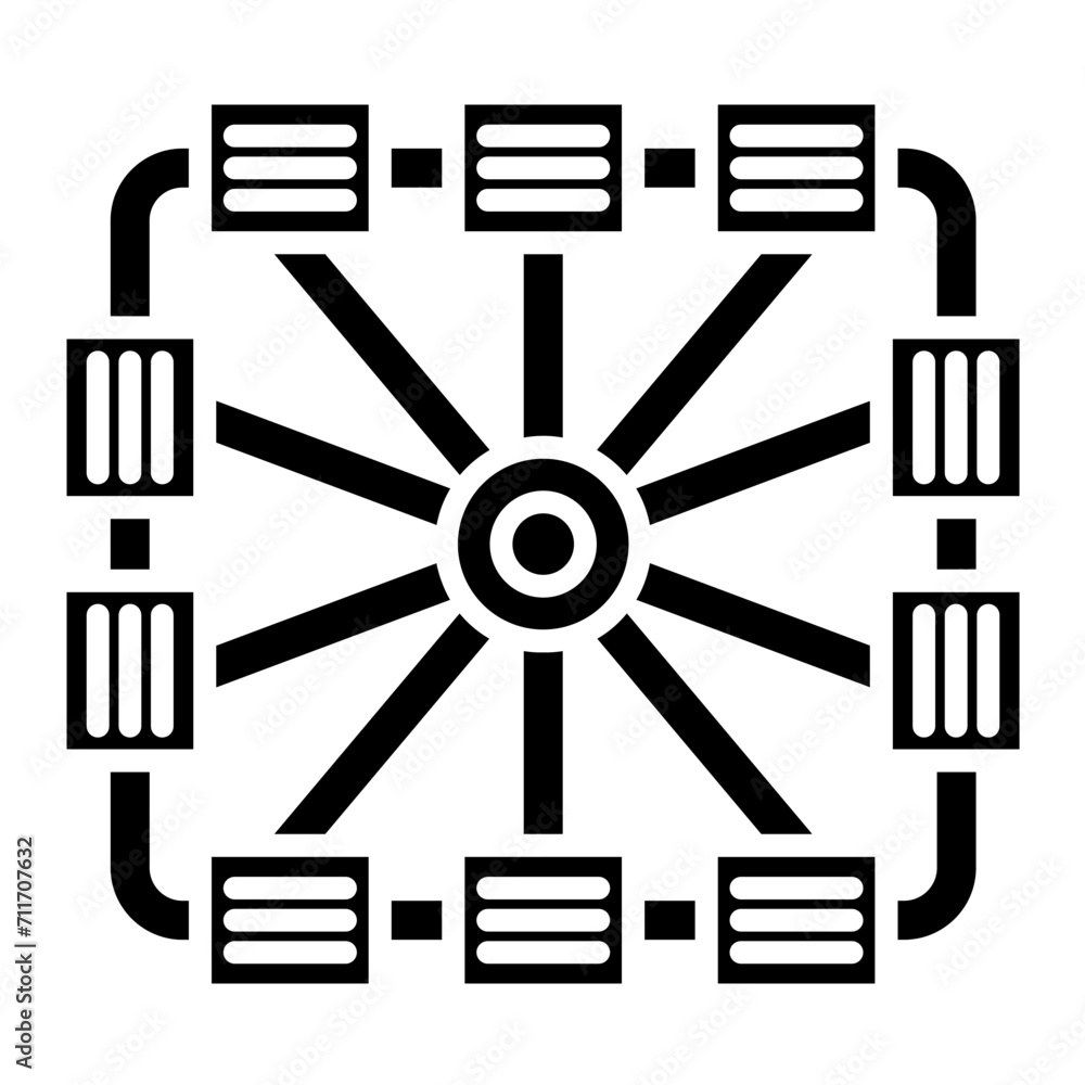 Complexity icon vector image. Can be used for Big Data. Complexity icon vector image. Can be used for Big Data.