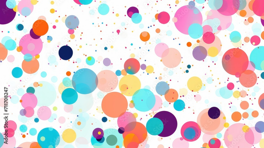 geometric shape dots background illustration abstract design, texture minimal, colorful vibrant geometric shape dots background