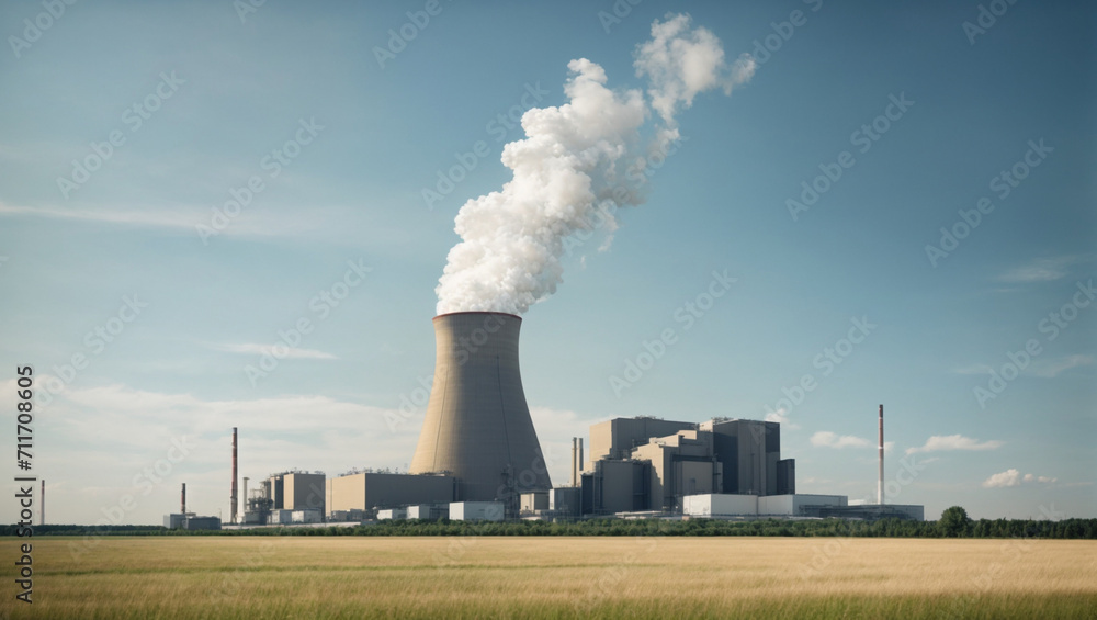A Glimpse into Nuclear Energy's Brilliance, Power Plant A Glimpse into Nuclear Energy's Brilliance, Power Plant