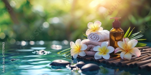 holistic wellness activities like massages or natural therapy sessions photo