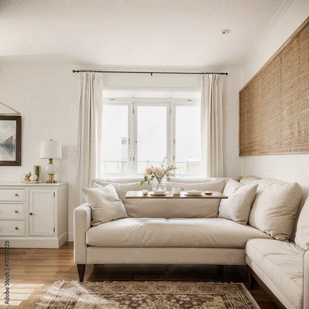 Fototapeta premium living room interior