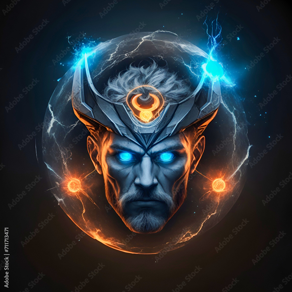3D Gods and heroes illustration on dark backround
3D Gods and heroes illustration on dark backround