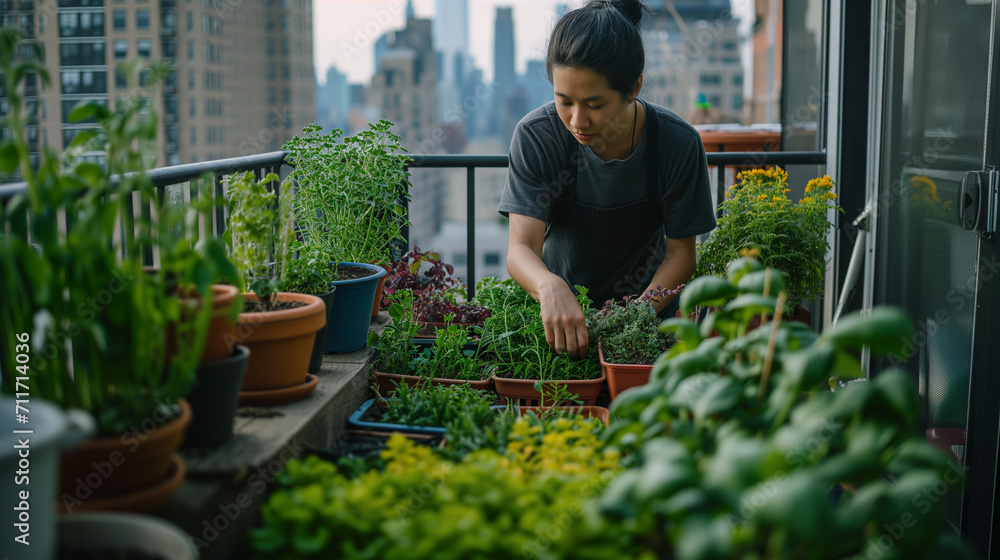 Urban Oasis Cultivating Greenery in the City Skyline Urban Oasis Cultivating Greenery in the City Skyline