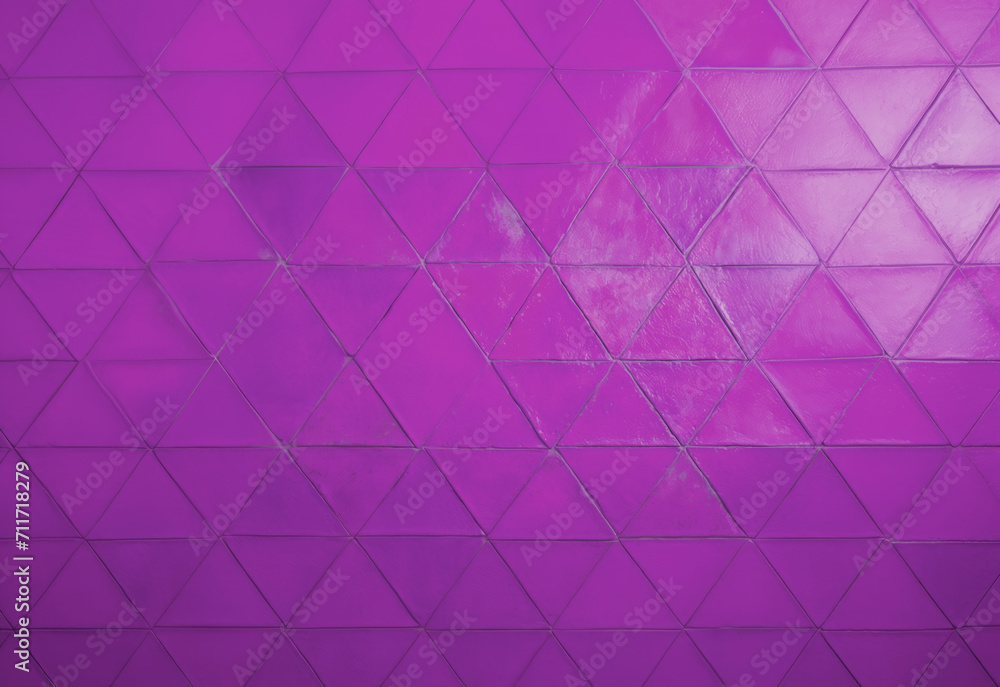 Purple wall tiles with triangle shape background. Purple wall tiles with triangle shape background.