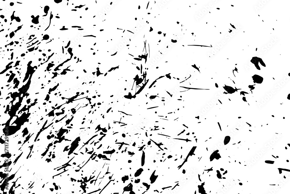 Fototapeta premium Rustic grunge vector texture with grain and stains. Abstract noise background. Weathered surface. Dirty and damaged. Detailed rough backdrop. Vector graphic illustration with transparent white. EPS10.