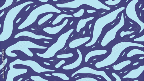 Colorful square liquid background illustration_7. Abstract background with colorful wavy line pattern. Illustration. Wavy stripes pattern. Liquid groovy background. Vector illustration. Seamless.