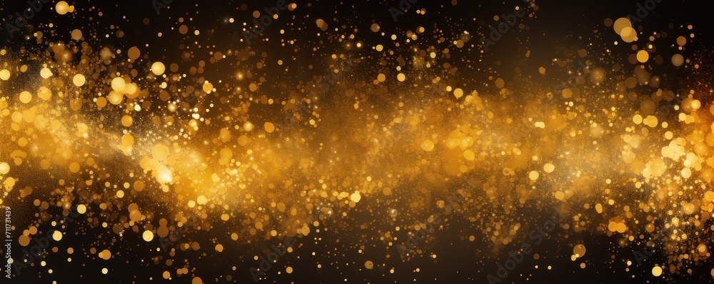 Gold speckled background