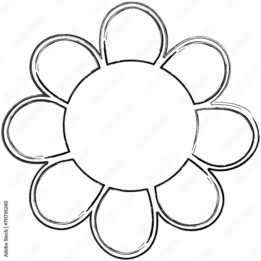 Flower drawing doodle decoration and design. Flower drawing doodle decoration and design.