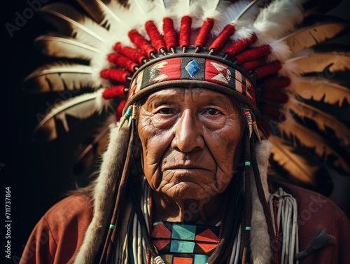 Native American Indian man