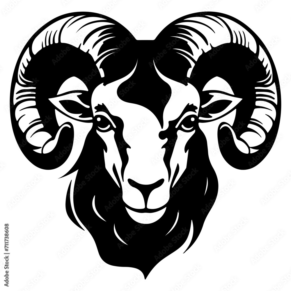 ram black silhouette logo svg vector, ram icon illustration. ram black silhouette logo svg vector, ram icon illustration.