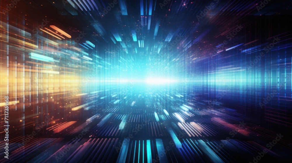 Transferring data in a digital world abstract background Transferring data in a digital world abstract background