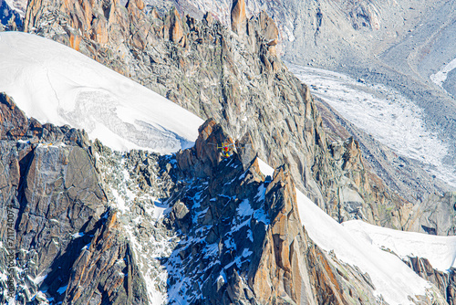secours en montagne dans le Massif du Mont-Blanc, Haute-Savoie, France