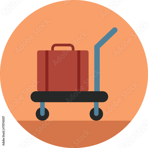 suitcase with luggage icon. hotel icon vector png. beach icon png. tourist place vector icon. tourism, vacationist, globetrotting, hostel, visitor, traverse, travel icon png.