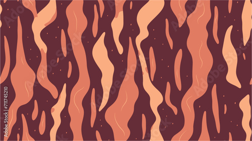 Line pattern. Trendy geometric elements. Seamless. Creative illustration. Abstract square background with colorful waves. Vector Illustration Tiger Fur Pattern Background.