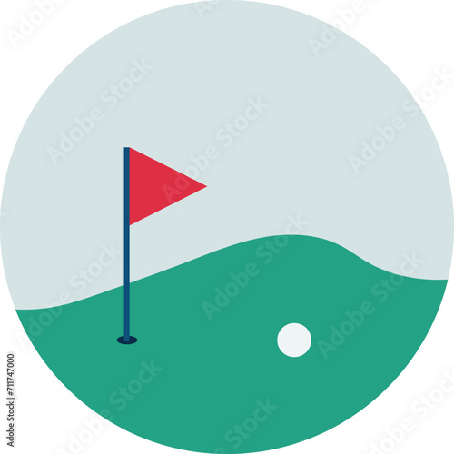 golf flag and golf ball. hotel icon vector png. beach icon png. tourist place vector icon. tourism, vacationist, globetrotting, hostel, visitor, traverse, travel icon png.