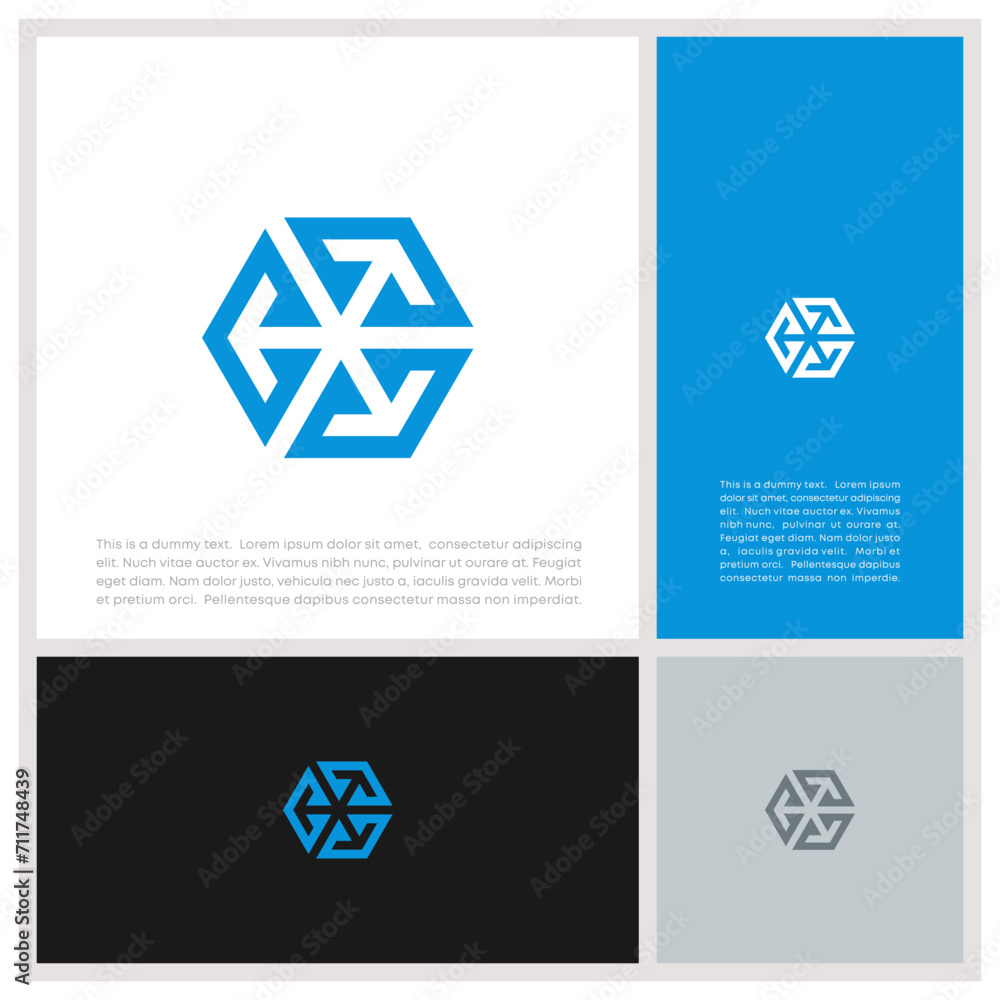 Abstract artificial intelligence logo. Innovative high tech logo template. Smart computer. machine learning. Cognitive logo. Technology Logo. Abstract artificial intelligence logo. Innovative high tech logo template. Smart computer. machine learning. Cognitive logo. Technology Logo.