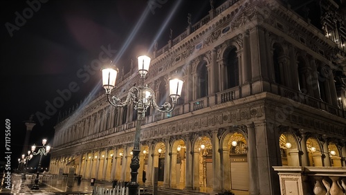 Venice, St. Marco square at night