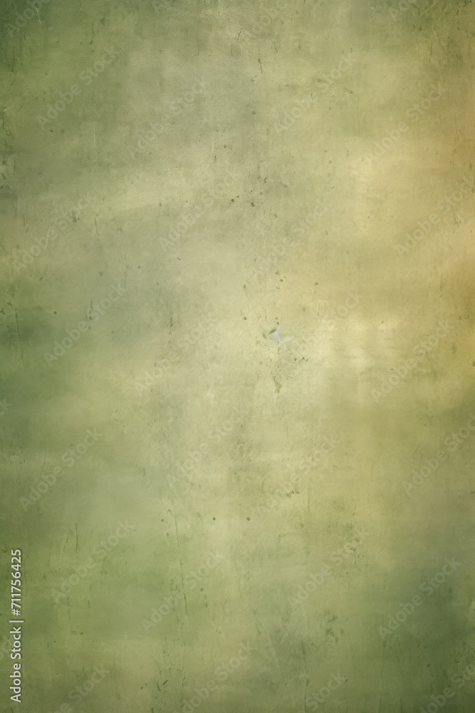 Olive flat clear gradient background with grainy rough matte noise plaster texture