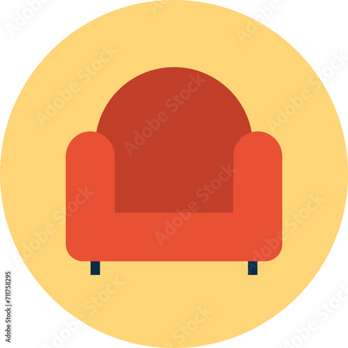red sofa icon. hotel icon vector png. beach icon png. tourist place vector icon. tourism, vacationist, globetrotting, hostel, visitor, traverse, travel icon png.