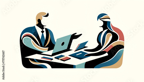 Consultant Abstract Art