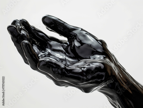 Muck and Grime: Repugnant Oily Hand