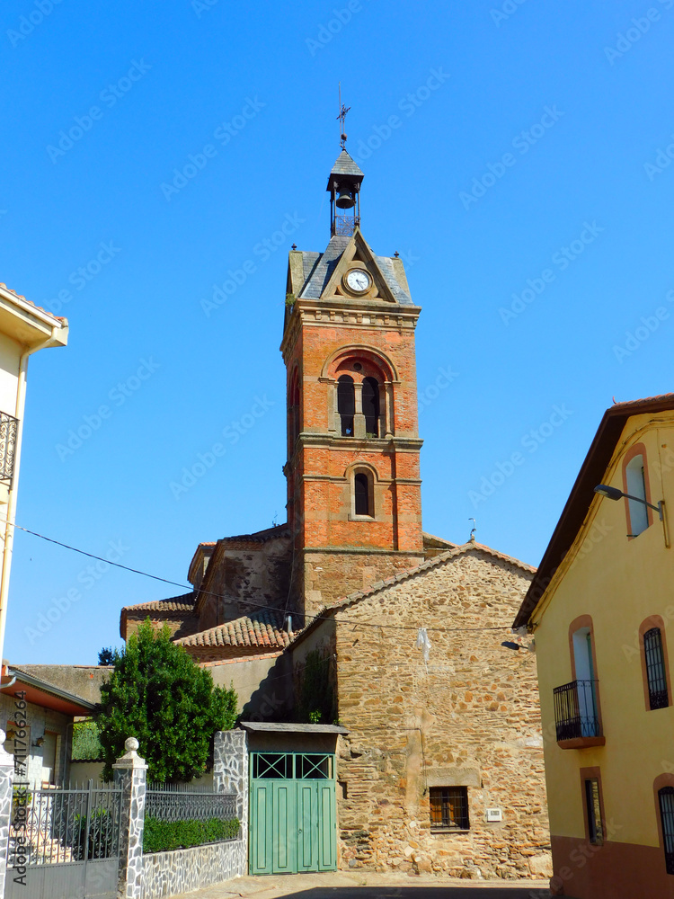 church of Carbajales de Alba, Zamora