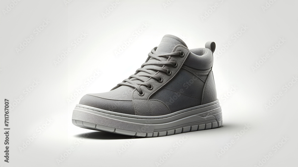 A great sneaker on a white background A great sneaker on a white background