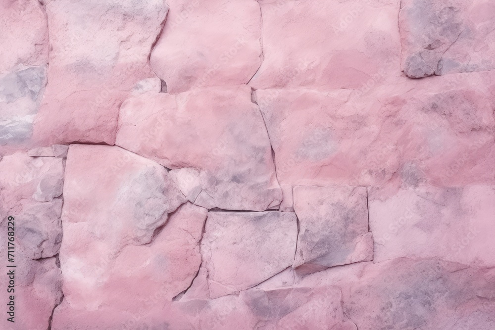 Pastel pink concrete stone texture for background in summer wallpaper
