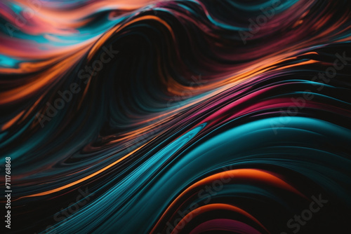 Abstract digital background. Can be used for technological processes  neural networks and AI  