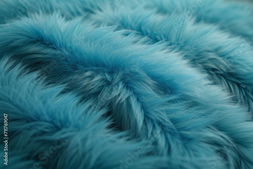 blue fur background