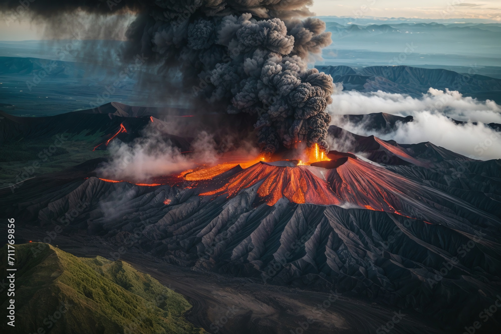 volcano eruption volcano