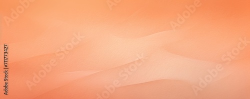 Peach flat clear gradient background with grainy rough matte noise plaster texture