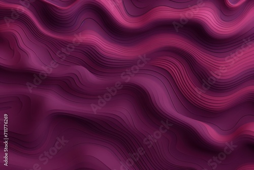 Plum background with light grey topographic lines
