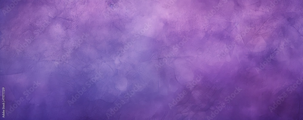 Purple flat clear gradient background with grainy rough matte noise plaster texture