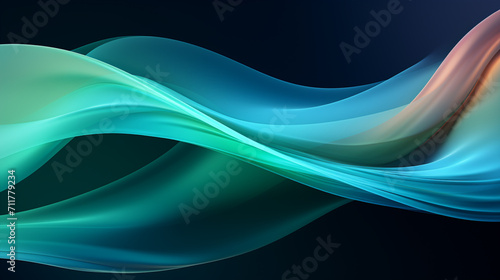 abstract blue background , Generate AI