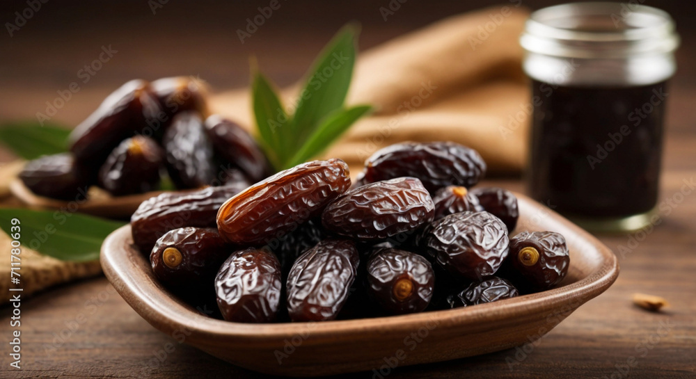 Ajwa Dates are rich of fiber minerals and vitamins Dates contain