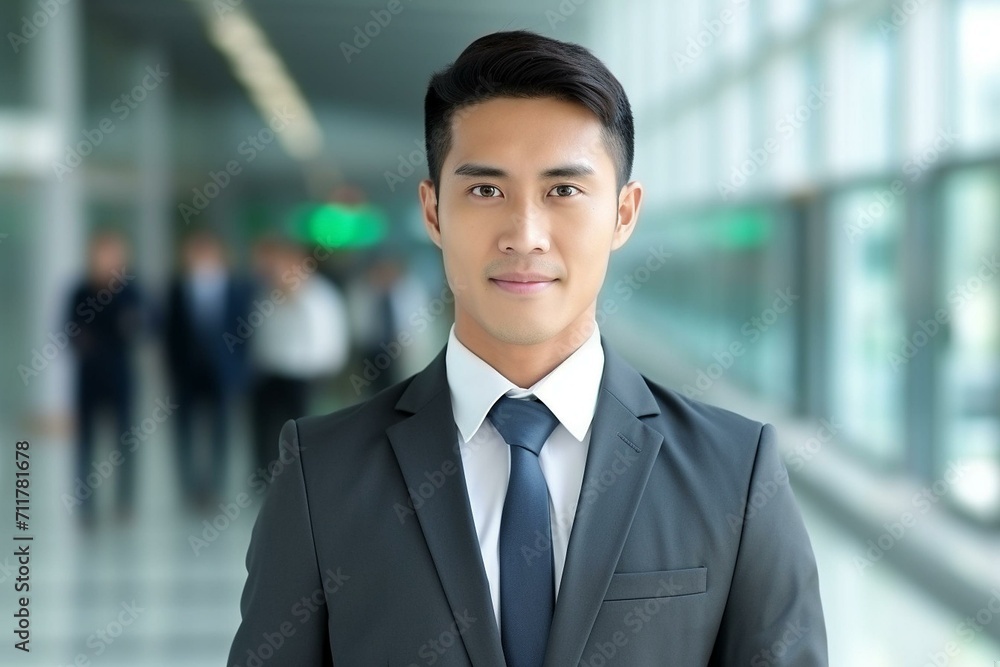 Professional Portrait of a Confident Businessman Professional Portrait of a Confident Businessman