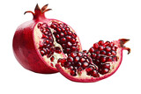 Pomegranate Bliss Isolated on a Transparent Background