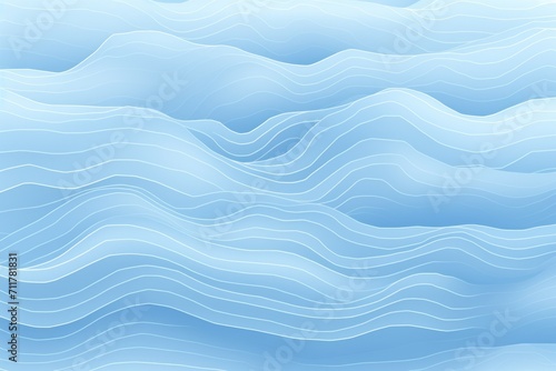 Sky Blue background with light grey topographic lines