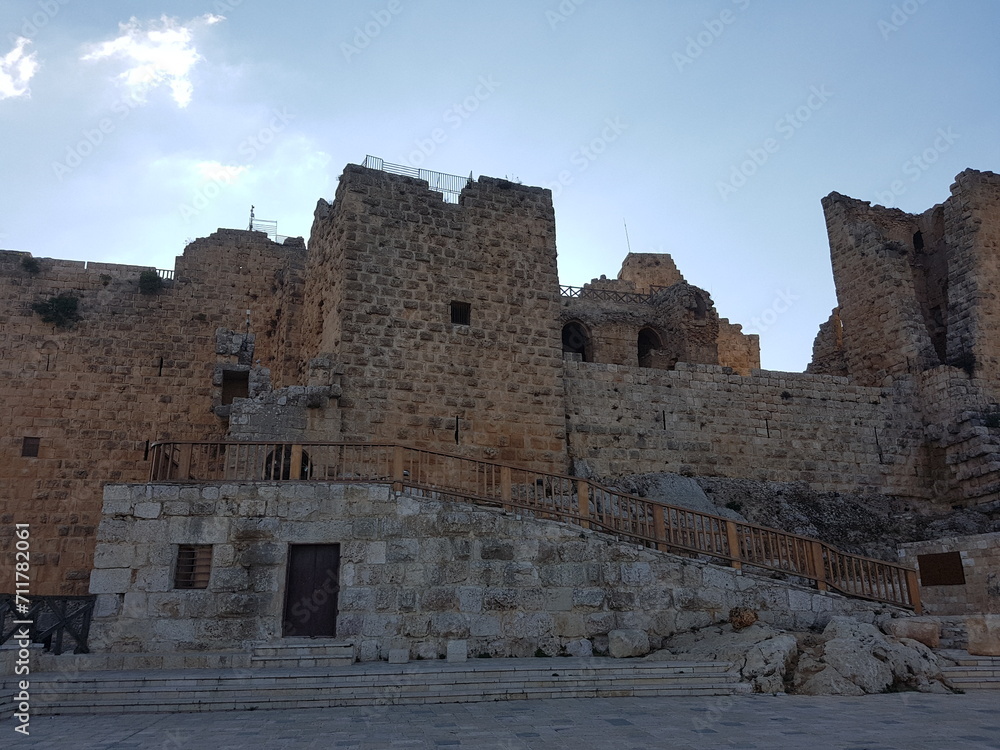 old castle in the mountains