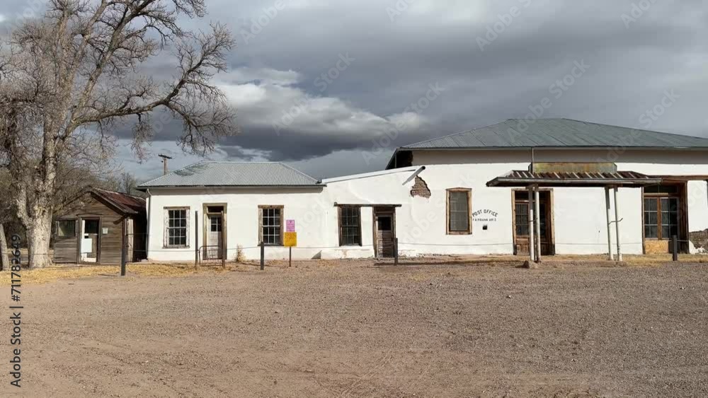 Post office in Fairbank Arizona, abandoned ghost town Post office in Fairbank Arizona, abandoned ghost town