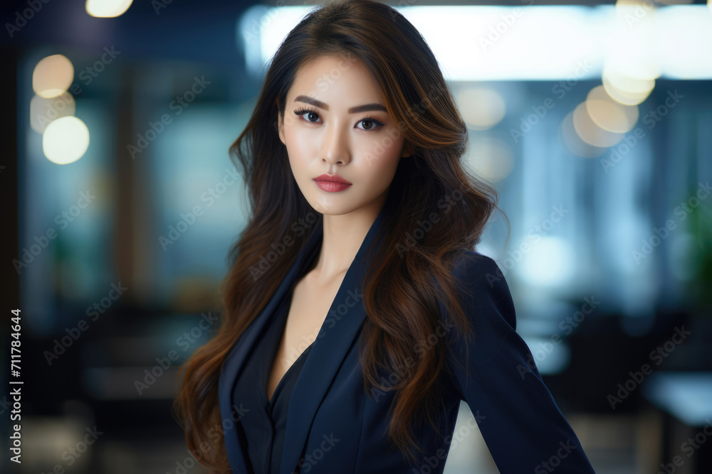 Portrait of a beautiful Asian businesswoman Portrait of a beautiful Asian businesswoman