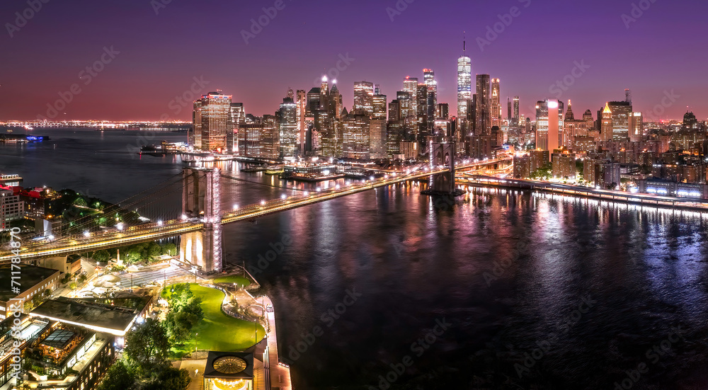 Fototapeta premium New York City Lower Manhattan