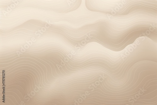 Tan background with light grey topographic lines 