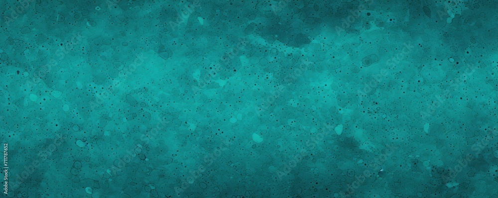 Teal speckled background, high quality, detailed.