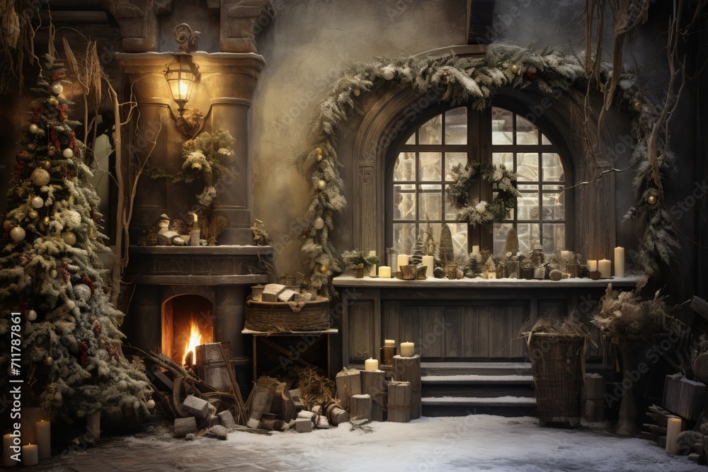 Rustic charm harmonizing with the glamour Rustic charm harmonizing with the glamour
