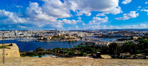 Coast of Malta in Valetta. photo