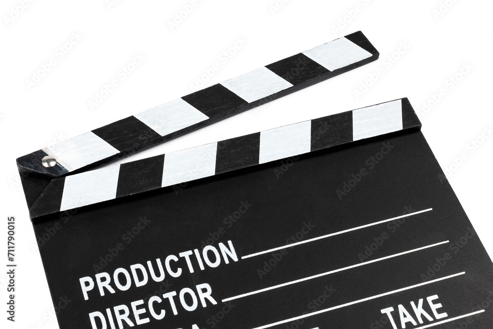 Obraz premium Movie clapper board